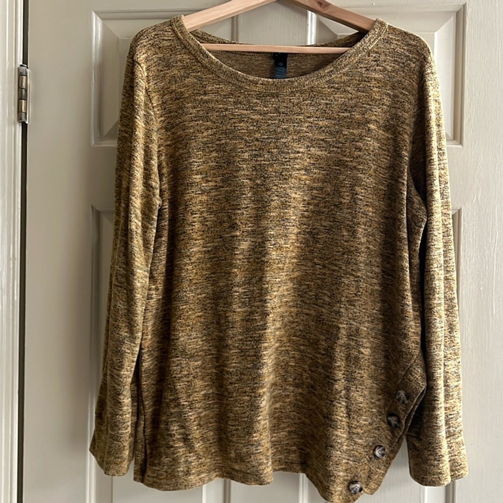 Agnes & Dora XL sweater with side buttons